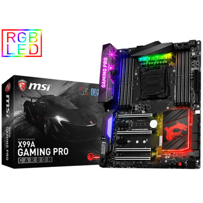 

MSI X99A GAMING PRO CARBON