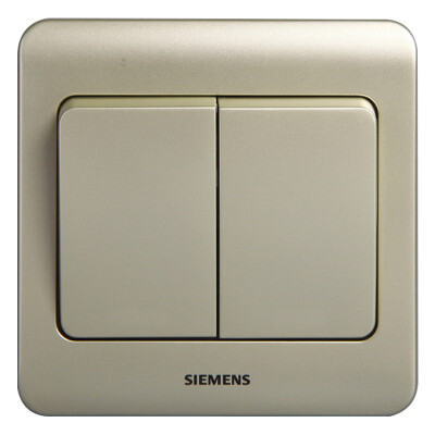 

Siemens SIEMENS 5TA02161CC133 double open double control remote switch socket gold brown