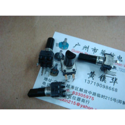 

09 type double vertical volume potentiometer 103K 103A 10K axis 18MMF