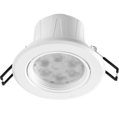 

Feidiao feidiao lighting spotlights led embedded integrated indoor living room TV background wall ceiling light 3W warm yellow