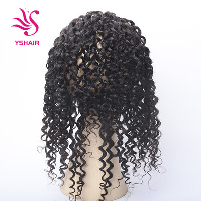 

Brazilian 360 Lace Frontal Closure Water Wave Virgin Hair 10"-20" Natural Color 100 Human Hair With Adjustment
