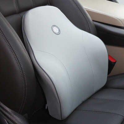 

JiGi GiGi car lumbar car office chair lumbar pillow GT-23 space memory cotton car office health cushion lumbar pillow gray