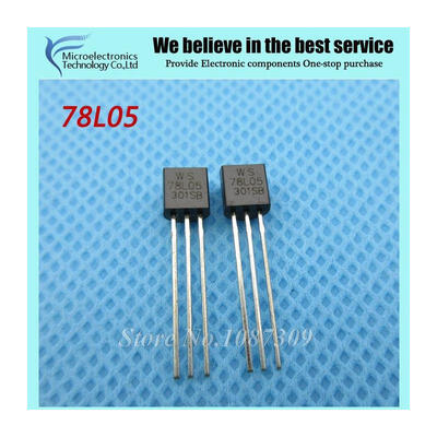

50pcs free shipping 78L05 L78L05 Linear Voltage Regulators 50V 01A Positive TO-92 new original
