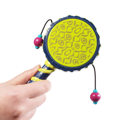 

B.toys извивалась бубен погремушки музыки, чем 2-х лет + BX1257GTZ