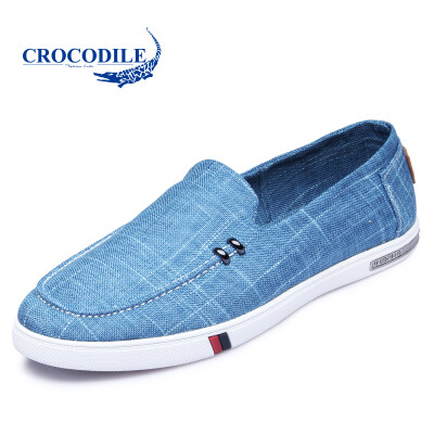 

CROCODILE men's casual breathable canvas shoes