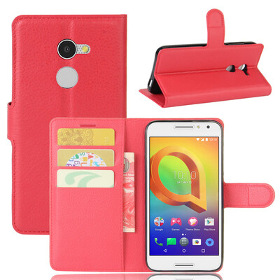 

GANGXUN Alcatel A3 Case High Quality PU Leather Flip Cover Kickstand Anti-shock Wallet Case for Alcatel A3