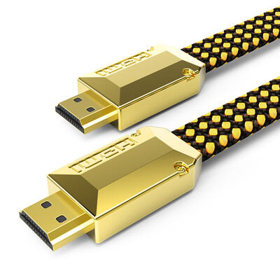 

BIAZE HDMI cable version 2.0 2K * 4K digital high-definition line 1.8 m 18Gbps laptop TV projector projector cable orange yellow JD002