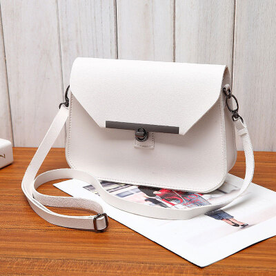 

Small Women Messenger Bag Simple Designer PU Leather Crossbody Bag Ladies Hasp Lock Flap Female Bags Bolsas Femininas