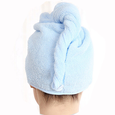 

Today&39s Yi Shuang Su dry hair cap color random dry hair towel absorbent fast&fast-absorbing hair fast dry dripping soft fiber