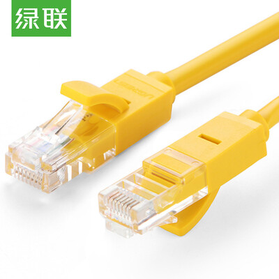 

Green Alliance (UGREEN) ультра-пять кабельных сетей 100 Гигабитный сетевой кабель 3 метра RJ45 супер класса 5 перемычки Cat5e готовая линия компьютерная широкополосная неэкранированная восьмиядерная витая пара 11232
