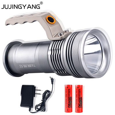 

Portable light 10W led T6 spotlights camping flashlight portable spotlight handheld spotlight light witha 18650 lithium battery