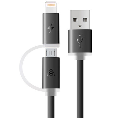 

Biaze K3 Micro USB&Lightning 8-pin charging&data transfer cable