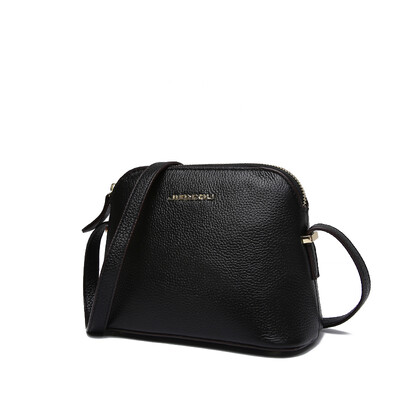 

JXX JIANXIU European&American fashion first layer of leather handbags simple wild shoulder bag Messenger bag 3029 red