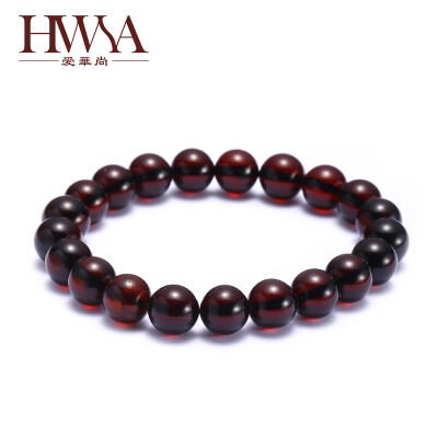 

Ai Hua Shang (HWSA) blood hand string 8-8.5mm amber with certificate