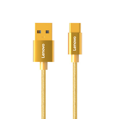 

Lenovo Lenovo TYPE-C 01 Tuhao gold 2 meters data line type-C adapter glory 8 Huawei p9 fast charge Meiz mobile phone charging line