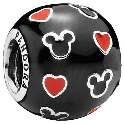 

PANDORA Pandora Disney Mickey black and red beads 791477ENMX