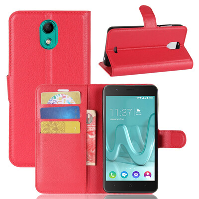 

GANGXUN Wiko Kenny Чехол из высококачественной кожи из искусственной кожи Kickstand Anti-shock Кошелек для Wiko Kenny