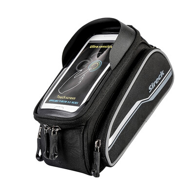 

Sireck MTB велосипед мешок 6" Frame Touchscreen Велосипед Saddle Bag Велоспорт Передняя труба велосипеды Сумка Чехол для телефона
