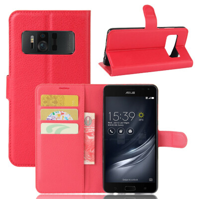 

GANGXUN Asus Zenfone AR ZS571KL Case High Quality PU Leather Flip Cover Kickstand Anti-shock Wallet Case for Asus Zenfone AR ZS571