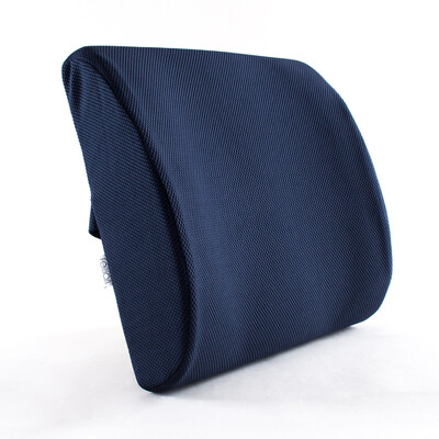 

Flying Feitian to increase office waist cushion padded autumn&winter seats car back pad memory cotton pregnant women waist lumbar pillow navy