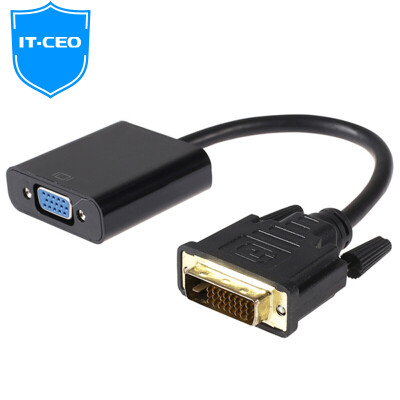 

IT-CEO V08HD-P HDMI to DVI high-definition cable DVI (24 + 1) on the HDMI standard gold-plated head (male to public) long 1.8 m black