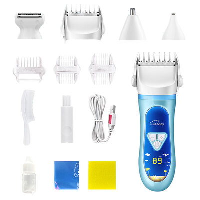 

Yun Bao four knife head baby hair care device baby push shaving device home hair cutters electric barber multi-functional home suite trimmer silent waterproof