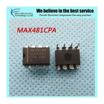 

10pcs free shipping MAX481CPA MAX481 DIP-8 RS-422/RS-485 Interface IC RS-485/RS-422 Transceiver new original