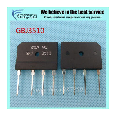 

5pcs free shipping GBJ3510 bridge rectifier 35A 1000V new original