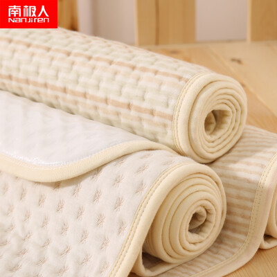 

Antarctic Nanjiren baby with urine pad three layers thickened waterproof breathable newborn baby baby pad can be washed striped section 54 * 74CM