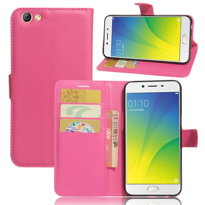 

GANGXUN Oppo F3 Plus Кожаный чехол из высококачественной кожи Кожаный чехол Kickstand Anti-shock Кошелек для Oppo R9s Plus