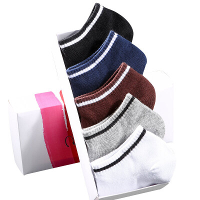 

Beijirong 5 Pairs Socks Fashion Personalized Boat Socks Cotton Sport Socks Free Size