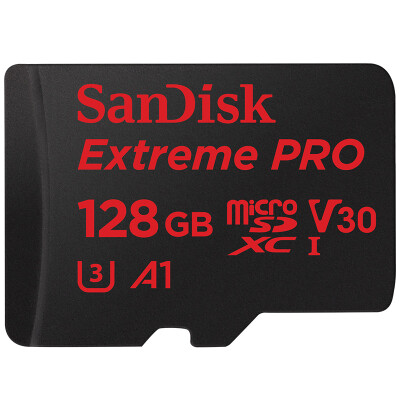 

Скорость памяти SanDisk (SanDisk) А1 128GB чтения скорость записи 100 Мб / с 90 Мб / с Extreme, Ultra Fast TF карта Мобильный MicroSDXC UHS-I карты памяти