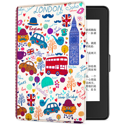 

Керамика подходит Kindle 958 версия защитного покрытия / оболочки Kindle Paperwhite 1/2/3 поколения электронных бумажных книг спящие перчатки Лондонская память