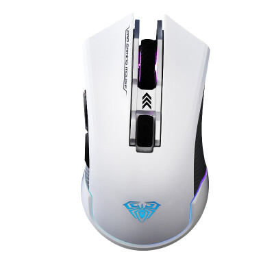 

Tarantula (AULA) nomadic mixed light macro programming gaming mouse tricolor wired mouse white