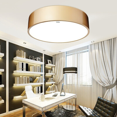 

Jingdong Supermarket] TCL LED Ceiling Light Chase 28W is white 6500K study room bedroom lighting lamp round 500X90mm