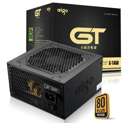 

Patriot (aigo) rated 450W G-T450 desktop host computer power supply (full voltage bronze (85 +) 12V high current / DC-DC