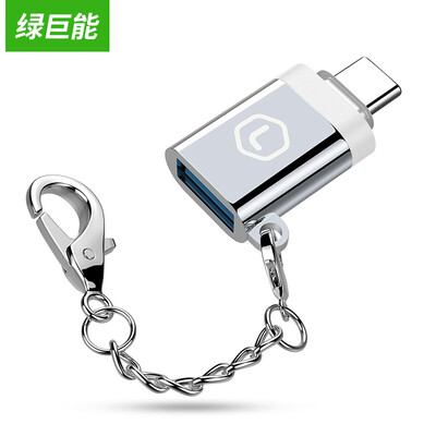 

Зеленый Juneng (Llano) типа-с трансфицированной USB3.0 USB-с Android OTG адаптера MacBook фитинга передачи данных головы с серебряными ремешками