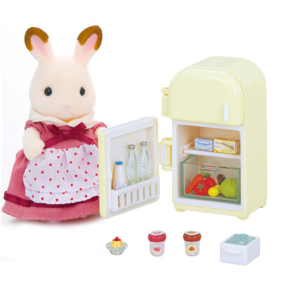 

Jingdong Supermarket] Senbeier family girl gifts every family toy simulation doll doll - chocolate rabbit mother furniture sets SYFC22028