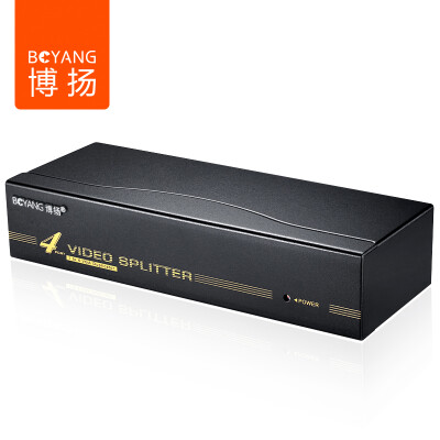 

Bo Yang (BOYANG) BY-208 HD Video Splitter VGA Splitter Desktop PC Notebook TV VGA Monitor One-eighths