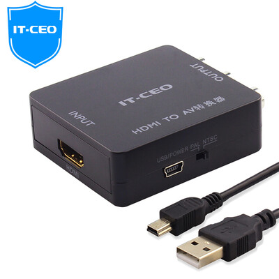 

IT-директор Y3AV-1 AV HDMI конвертер 3RCA RCA аналоговый HD сигнал в цифровой USB питание белый