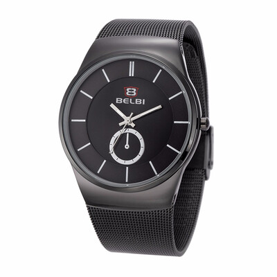 

Orologio Uomo 2016 Men Watch Luxury Famous BELBI Brand Watches Waterproof Men Clock Stainless Steel Quartz Wristwatch for Men