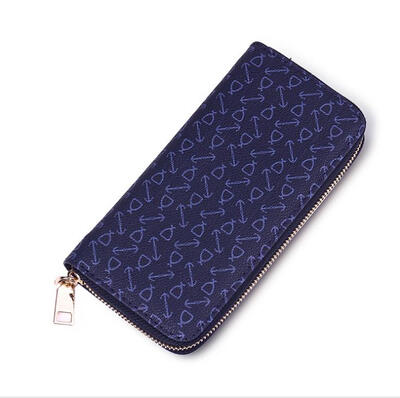 

Women's wallet printing long paragraph women's handbag PU fashion handbags