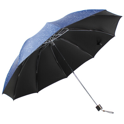 

HEAVEN umbrella 128cmx10k steel bar three Folding busines