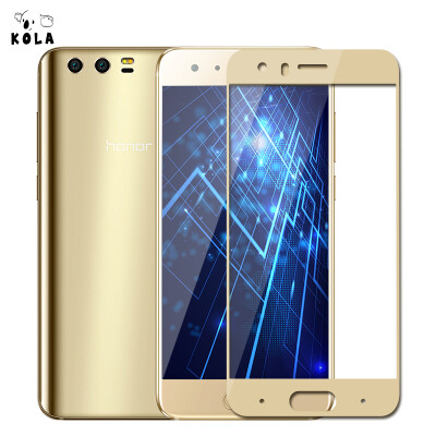 

KOLA glory 9 tempered film full screen cover mobile phone protective film for Huawei glory 9 gold