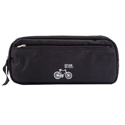 

Guangbo GuangBo large capacity pencil bag stationery bag school supplies black HBD02359