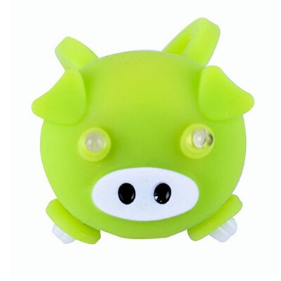 

Impression riding Silicone bike lights Mountain bike Frog lights Night riding warning lights Child carriages Scooter Small light equipment Accessories color Random delivery