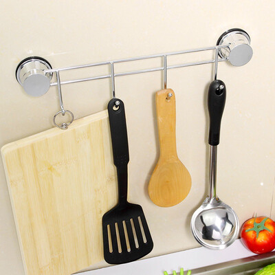 

【Jingdong Supermarket】 Guardian strong no trace large sucker kitchen hook hook hook EK02211804 silver