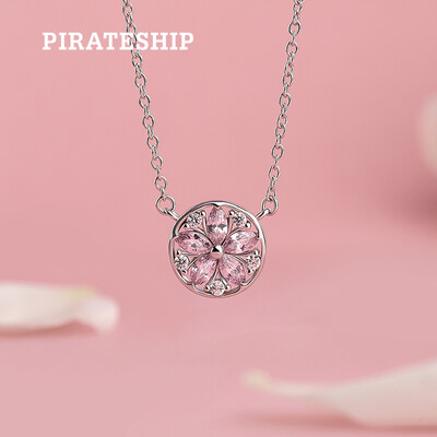 

pirateship 925 серебряное ожерелье для женщин