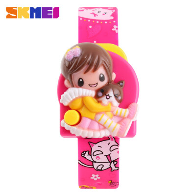 

SKMEI New Fashion Children Cartoon Watches Creative Students Watch Girls Kids Digital Lovely Wristwatches Relojes 1240