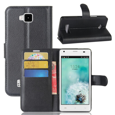 

GANGXUN Cubot Echo Case High Quality PU Leather Flip Cover Kickstand Anti-shock Wallet Case for Cubot Echo